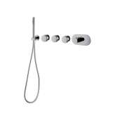 Fima Carlo Frattini So F3178X3 | Built-in single lever bath/shower mixer with three outlets