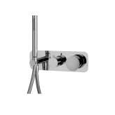 Fima Carlo Frattini So F3169X2 | Single lever bath and shower mixer for concealed installation 2 outlet with shower set