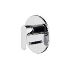 Fima Carlo Frattini Serie 22 F3839X2 | Single lever bath and shower mixer for concealed installation with 2 outlets diverter
