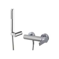 Fima Carlo Frattini Mast F3135 | Exposed shower mixer with shower set