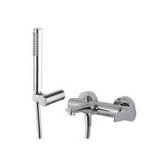 Fima Carlo Frattini Mast F3134 | Exposed bath mixer with shower set