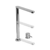 Fima Carlo Frattini Ghost F7037 | GHOST sink bendable mixer with remotecontrol on deck