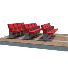 FIGUERAS SEATING Mutarail Seating System