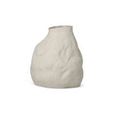 ferm LIVING Vulca Vase - Large - Off-white Stone