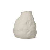 ferm LIVING Vulca Vase - Large - Off-white Stone