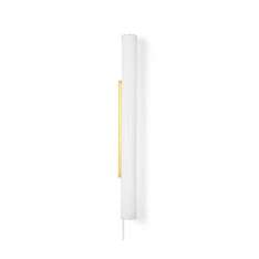 ferm LIVING Vuelta Wall Lamp 100-White/Brass