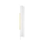 ferm LIVING Vuelta Wall Lamp 100-White/Brass