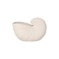 ferm LIVING Shell Pot - Off-White