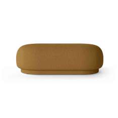 ferm LIVING Rico Ottoman Wool Boucle - Sugar Kelp