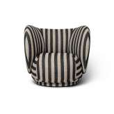 ferm LIVING Rico Lounge Louisiana - Sand/Black