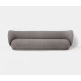 ferm LIVING Rico 4-Seater Sofa - Brushed - Warm Grey