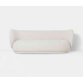 ferm LIVING Rico 3-Seater Sofa - Bouclé - Off-White