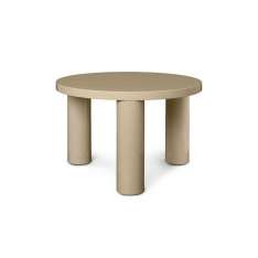 ferm LIVING Post Coffee Table - Small - Cashmere