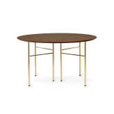 ferm LIVING Mingle Table Top Round 130 cm - Walnut