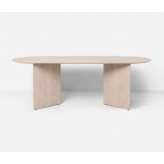 ferm LIVING Mingle Table Top Oval 220 cm - Natural Oak