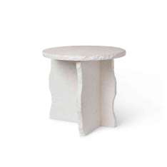 ferm LIVING Mineral Sculptural Table - Bianco Curia