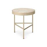 ferm LIVING Travertine Table - Medium - Cashmere