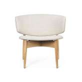 ferm LIVING Herman Lounge Wo Boucle - Nat. Oak/Off-white