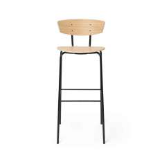 ferm LIVING Herman Bar Chair - White Oiled Oak