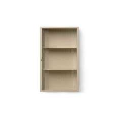 ferm LIVING Haze Wall Cabinet - Reeded Glas - Cashme