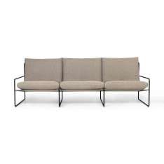 ferm LIVING Desert 3-seater Dolce - Black/Dark Sand