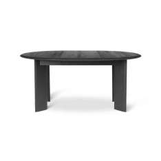 ferm LIVING Bevel Table Extendable x1 - Black Oiled Oak