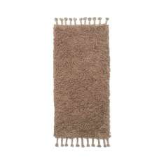 ferm LIVING Amass Long Pile Runner - Wh Pepper