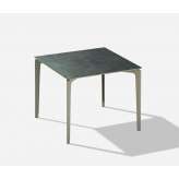 Fast AllSize square table with stoneware top