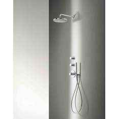 Fantini Myo | 3/4'' built-in thermostatic shower mixer, 3/4'' stop valve