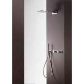 Fantini Milano | Rain showerhead - 3/4'' built-in thermostatic shower mixer - Shower set