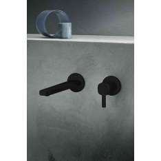 Fantini Lamé | Wall-mount washbasin mixer