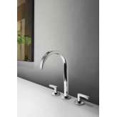 Fantini Icona Deco | 3-hole washbasin mixer