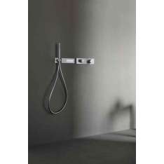 Fantini Acquafit | 3/4'' built-in thermostatic shower mixer, shower set, Touch functions control board