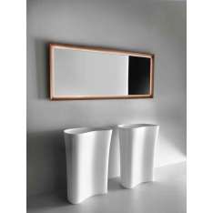 Falper Mirrors with wooden frame