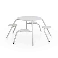 extremis Virus 4-seater with standard tabletop (with drainage holes & parasol hole)