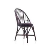 Expormim Rattan 70s reedited Coqueta dining chair