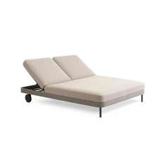 Expormim Käbu Double chaise longue with wheels