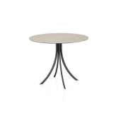 Expormim Bistro Outdoor Dining table stand with round top