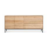Ethnicraft Whitebird | Oak sideboard - 2 doors - 3 drawers - varnished