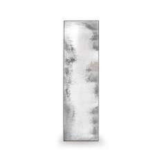 Ethnicraft Wall decor | Clear floor mirror - medium aged - metal frame - rectangular