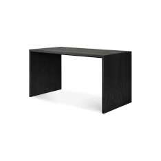 Ethnicraft U | Oak black desk - varnished