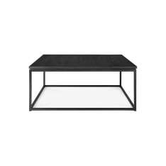 Ethnicraft Thin | Oak black coffee table - varnished
