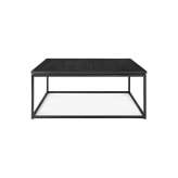 Ethnicraft Thin | Oak black coffee table - varnished