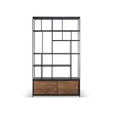 Ethnicraft Studio | Teak rack - 2 sliding doors