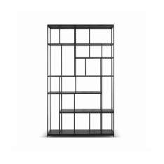 Ethnicraft Studio | Teak black rack - varnished