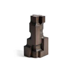 Ethnicraft Sculptures | Espresso Block Organic - mahogany