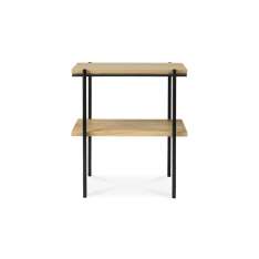 Ethnicraft Rise | Oak side table - varnished