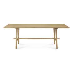Ethnicraft Profile | Oak dining table - varnished
