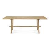 Ethnicraft Profile | Oak dining table - varnished