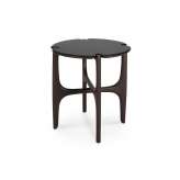 Ethnicraft PI | Mahogany dark brown side table - varnished